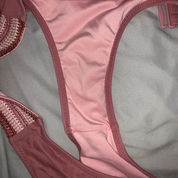Mauve Crochet Bikini - Picture 4 of 4